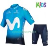 Combinaison Cycliste + Cuissard 2018 Movistar Team Enfant N001